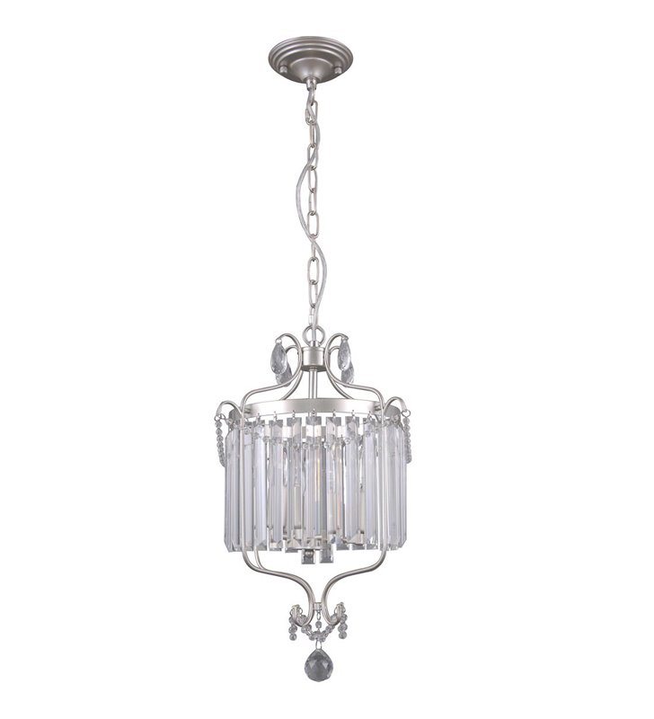 Kryształowa lampa wisząca w stylu klasycznym Rinaldo zawijasy dekoracyjna do salonu jadalni sypialni
